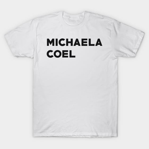 Michaela Coel T-Shirt by MorvernDesigns